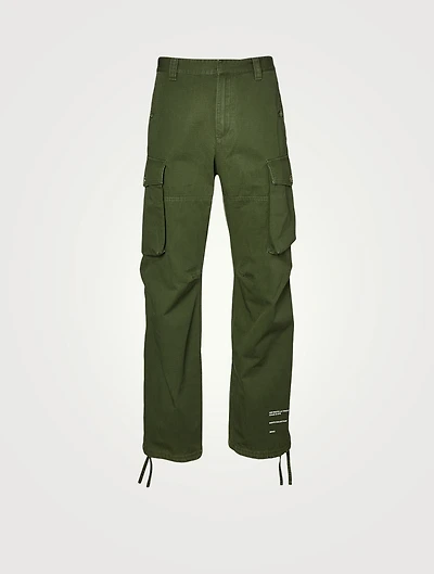 Straight-Leg Cargo Pants