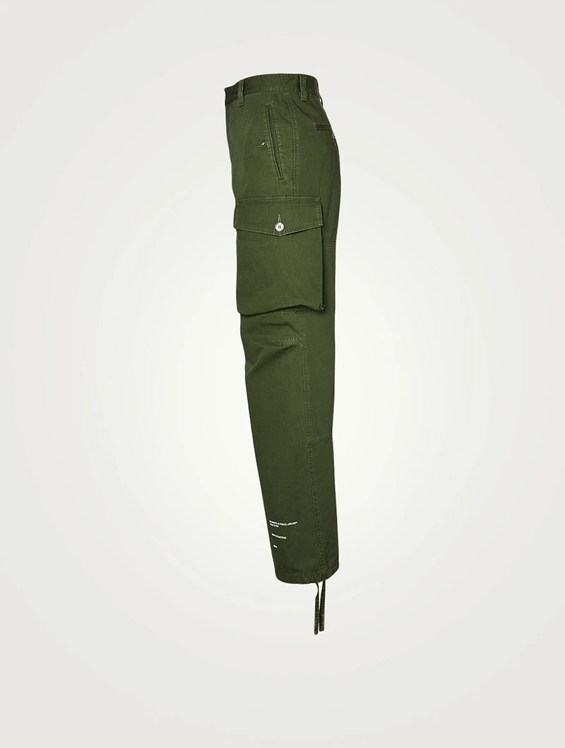 Straight-Leg Cargo Pants