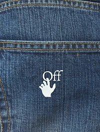 Hand Off Slim-Fit Jeans
