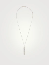 Sterling Silver Pill Case Necklace