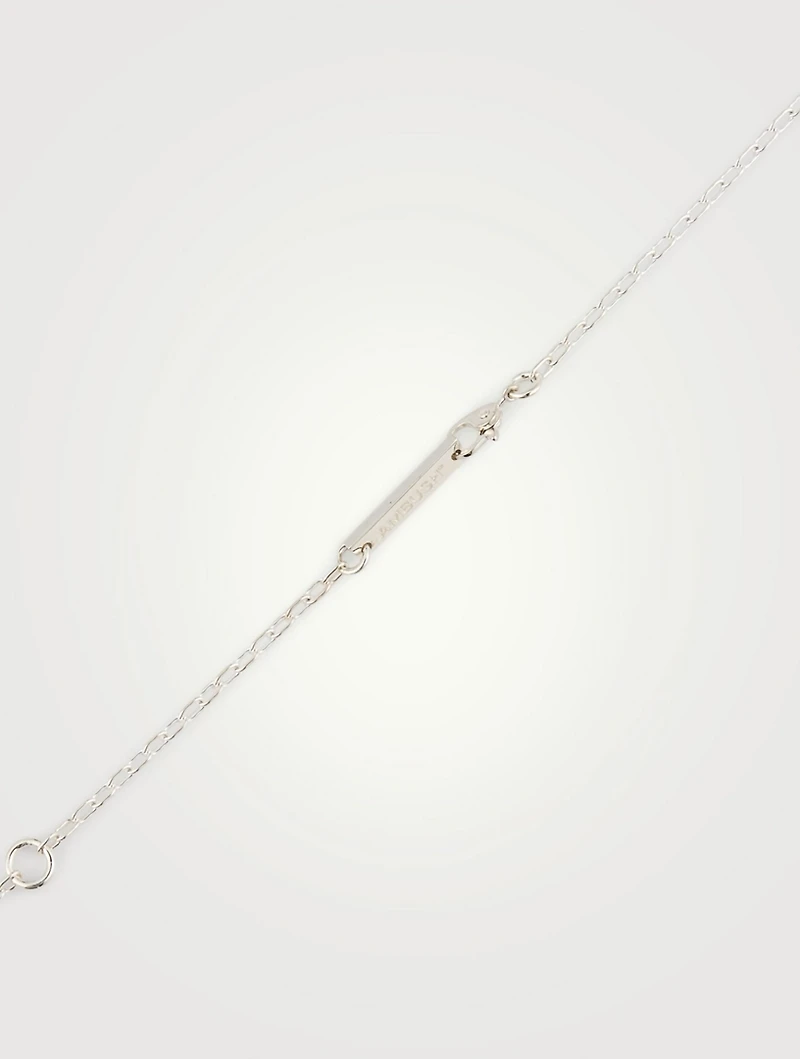 Sterling Silver Peace Pendant Necklace