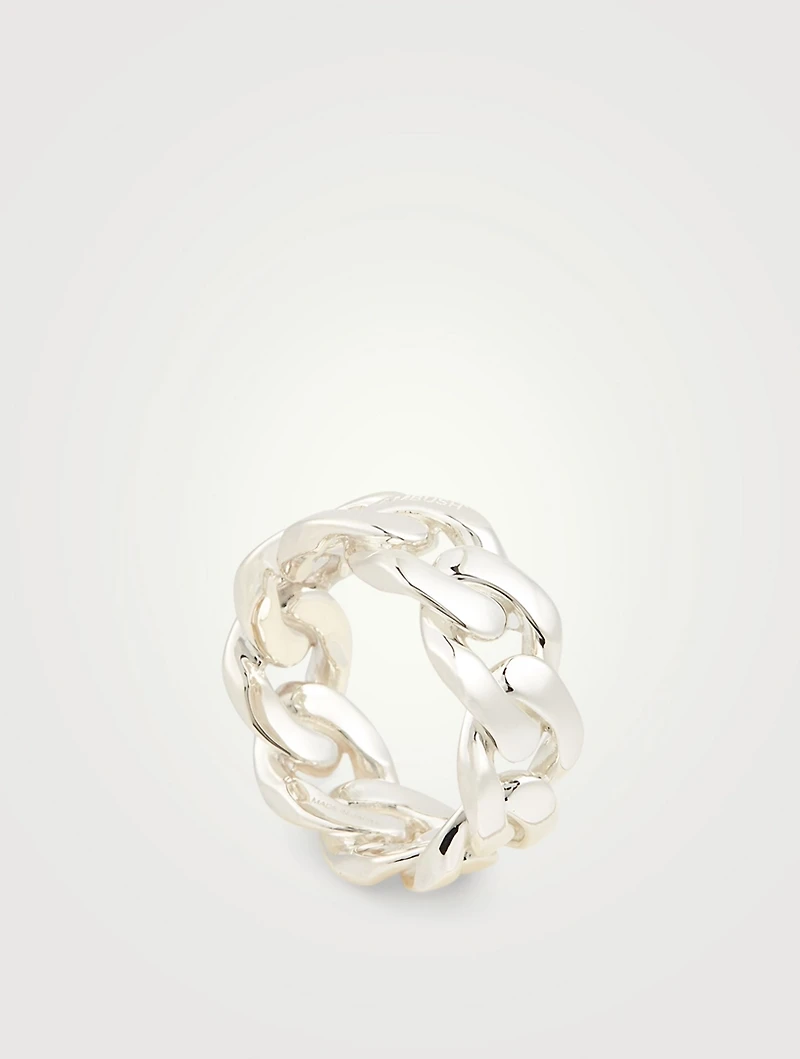 Sterling Silver Chain Ring 3