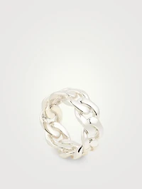 Sterling Silver Chain Ring 3