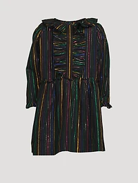 Kids Lurex Stripe Dress