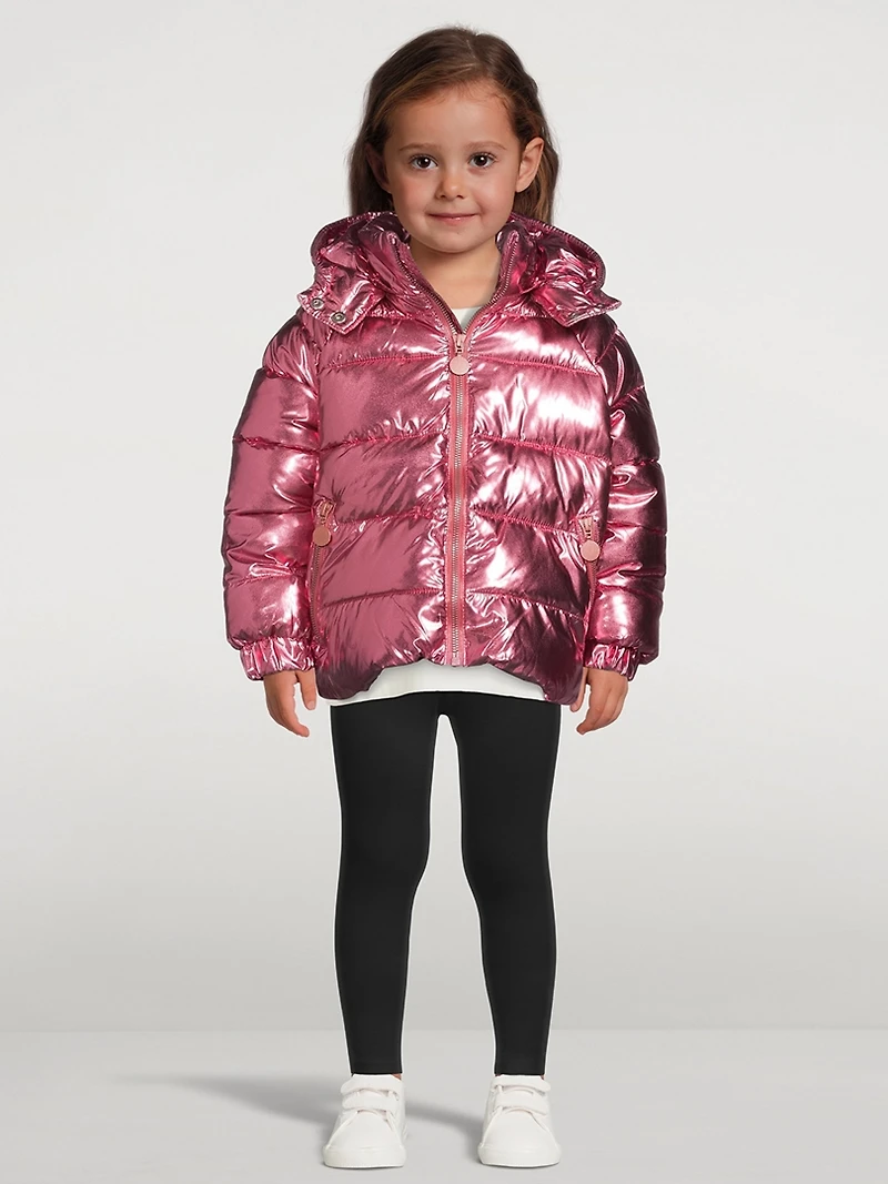 Kids Foil Puffer Jacket