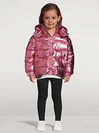 Kids Foil Puffer Jacket