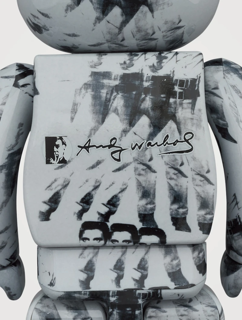 Andy Warhol Elvis Presley 1000% Be@rbrick