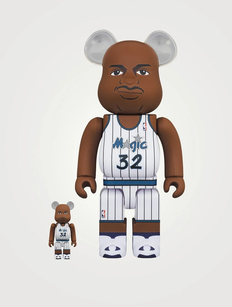 Shaquille O'Neal 100% & 400% Be@rbrick Set
