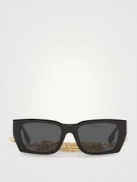 Poppy Rectangular Sunglasses