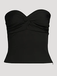 Rib Twist Tube Top