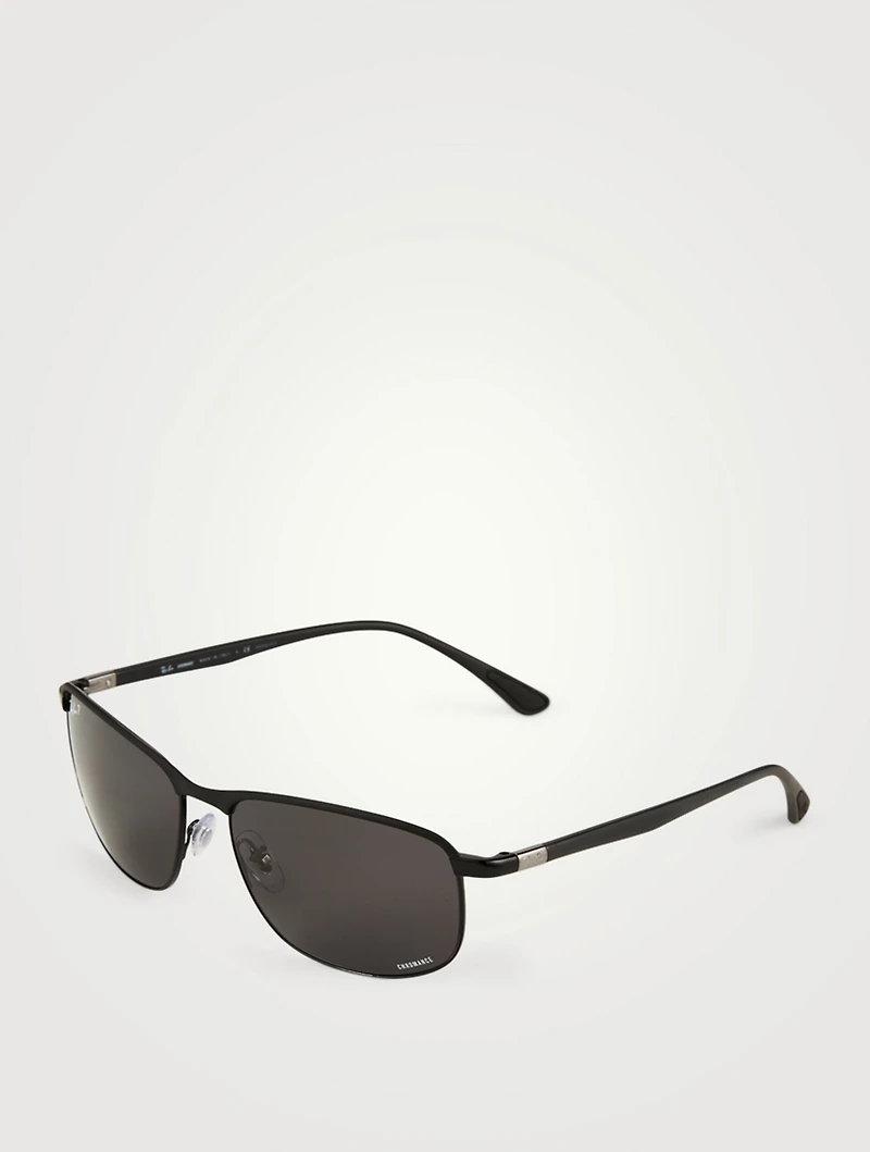 RB3671 Chromance Rectangular Sunglasses