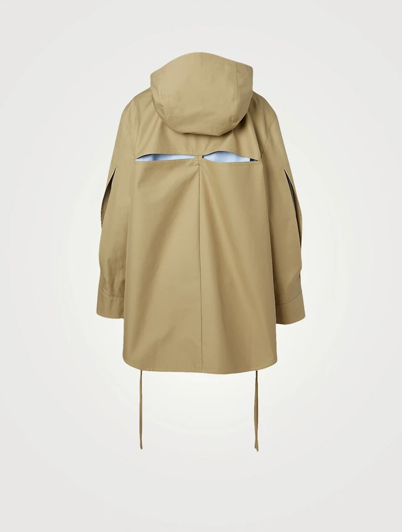 Cotton Military Hooded Parka