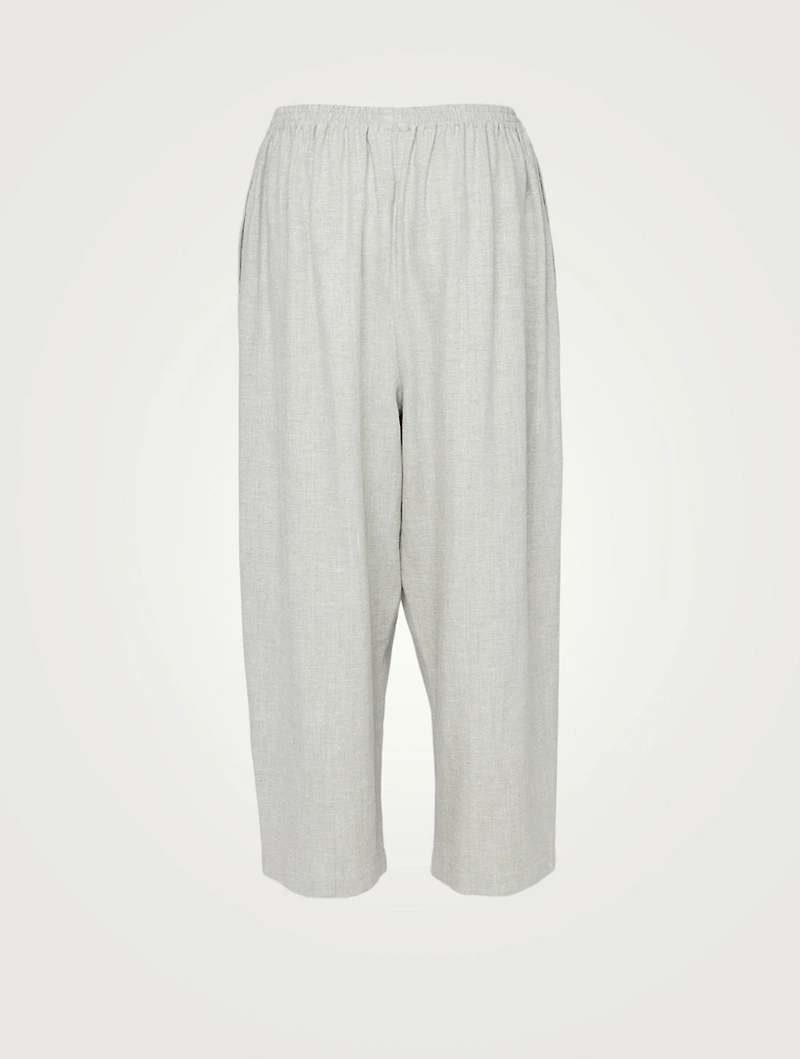 Japanese Linen-Blend Pants
