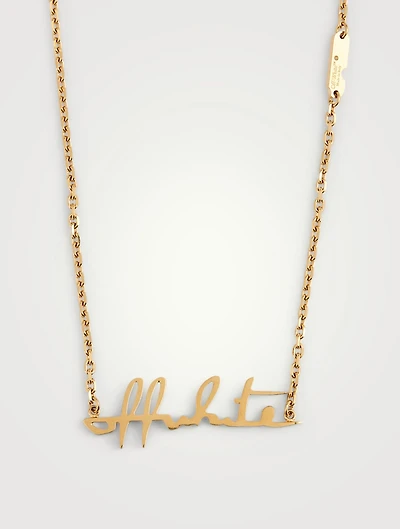 Logo Necklace