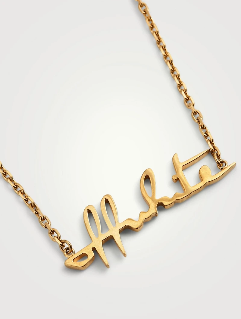 Logo Necklace