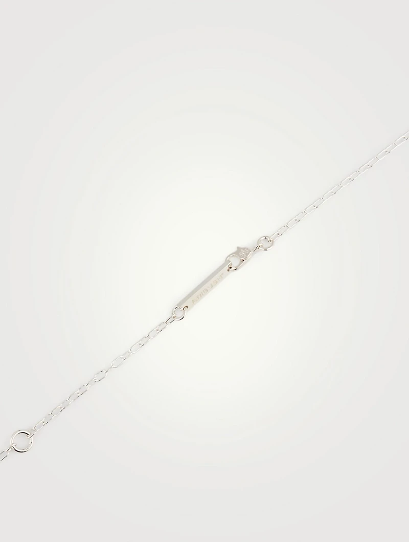 Sterling Silver Bear Pendant Necklace
