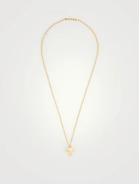 18K Gold Plated Mushroom Pendant Necklace