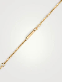 18K Gold Plated Mushroom Pendant Necklace