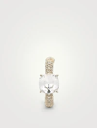 Sterling Silver Crystal Earring