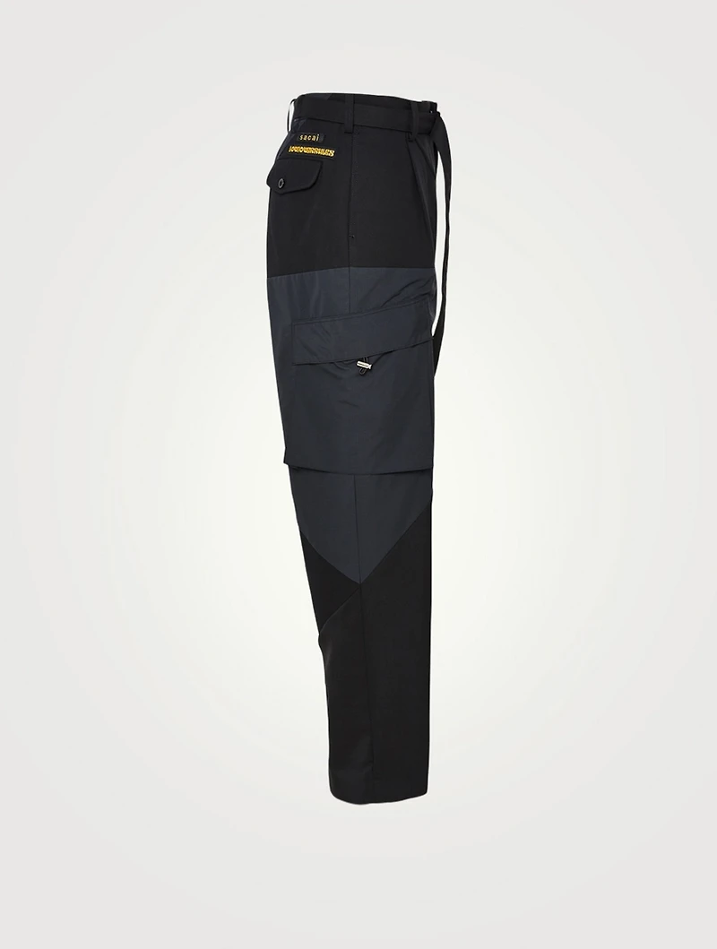 Hank Willis Thomas Belted Pants Mix Print