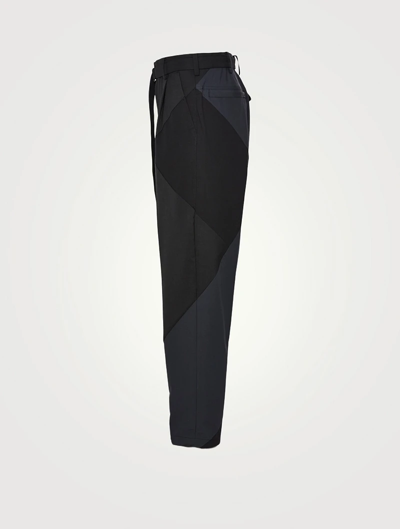 Hank Willis Thomas Belted Pants Mix Print