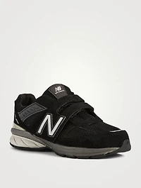 990v5 Kids Hook & Loop Sneakers