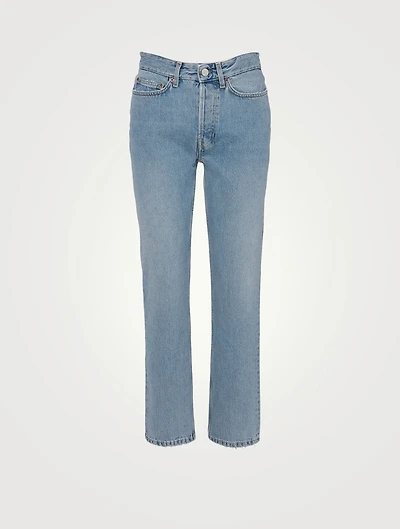 Billy Straight-Leg Crop Jeans