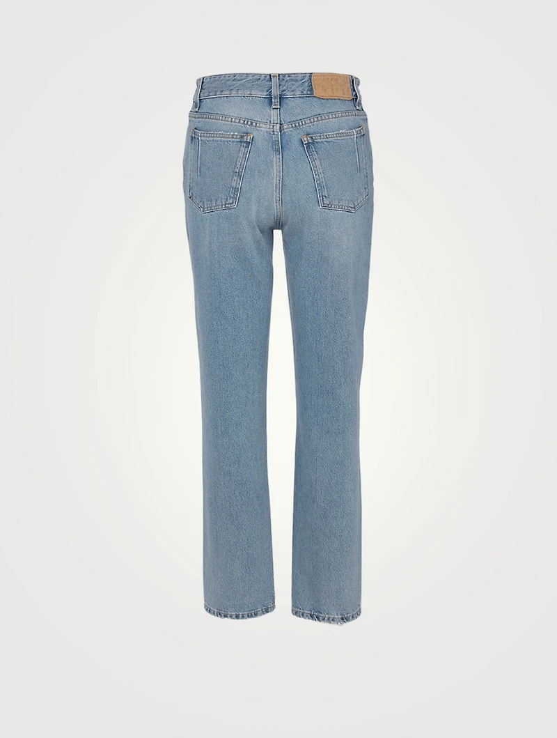 Billy Straight-Leg Crop Jeans