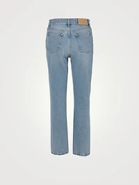 Billy Straight-Leg Crop Jeans