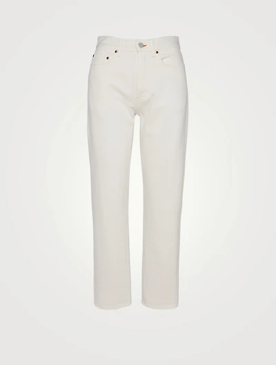 Pearl Organic Cotton High-Waisted Jeans