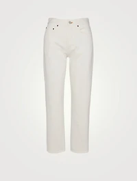 Pearl Organic Cotton High-Waisted Jeans