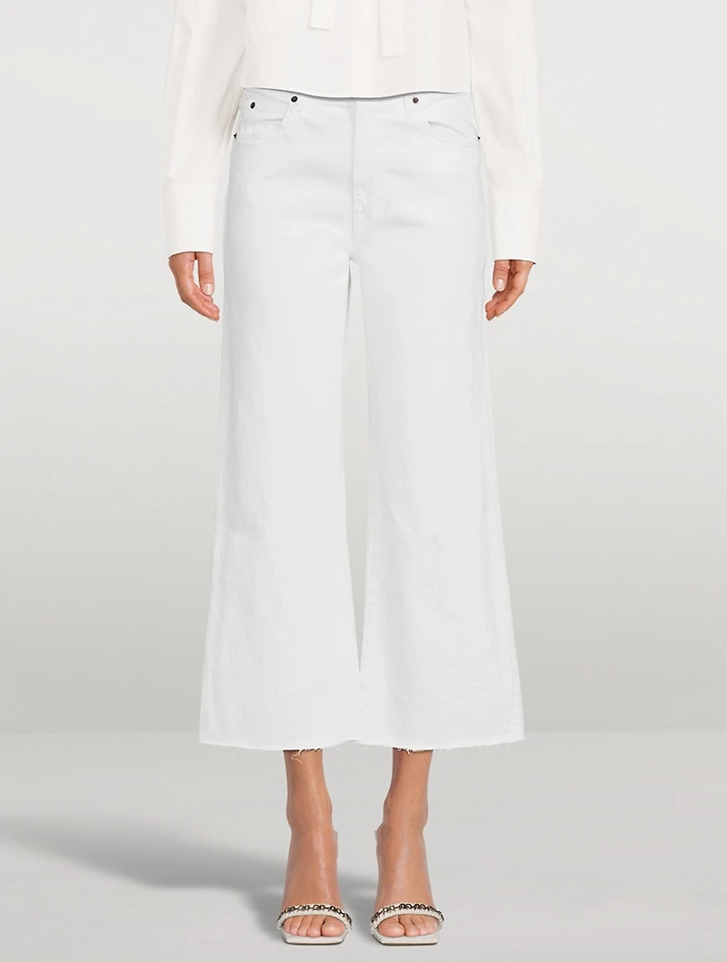 Grace High-Waisted Crop Jeans