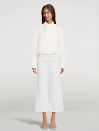 Grace High-Waisted Crop Jeans