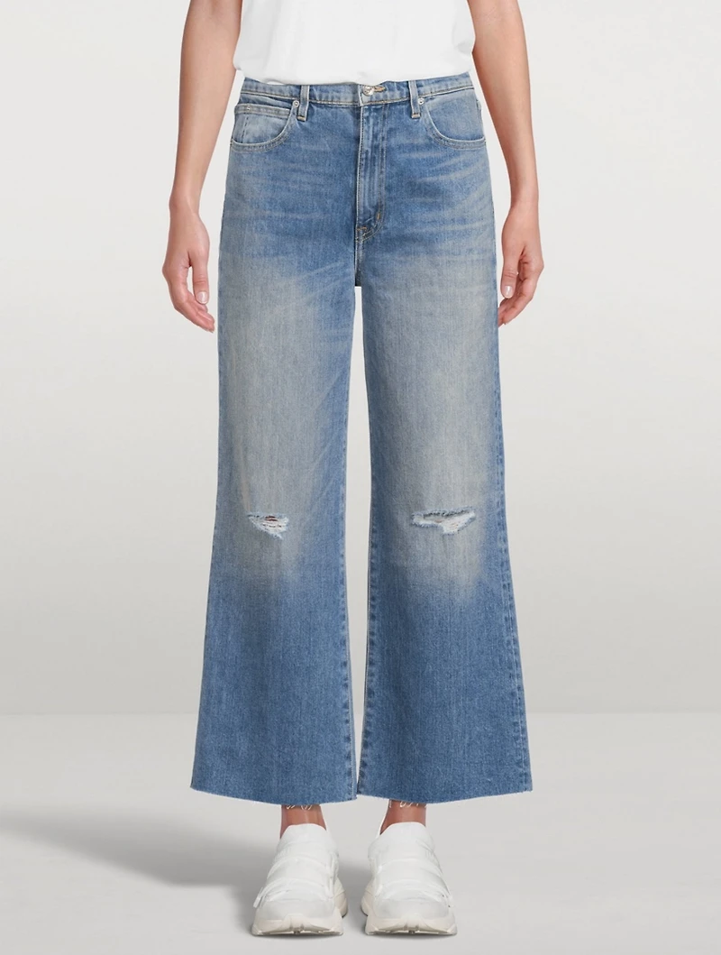 Grace High-Waisted Crop Jeans