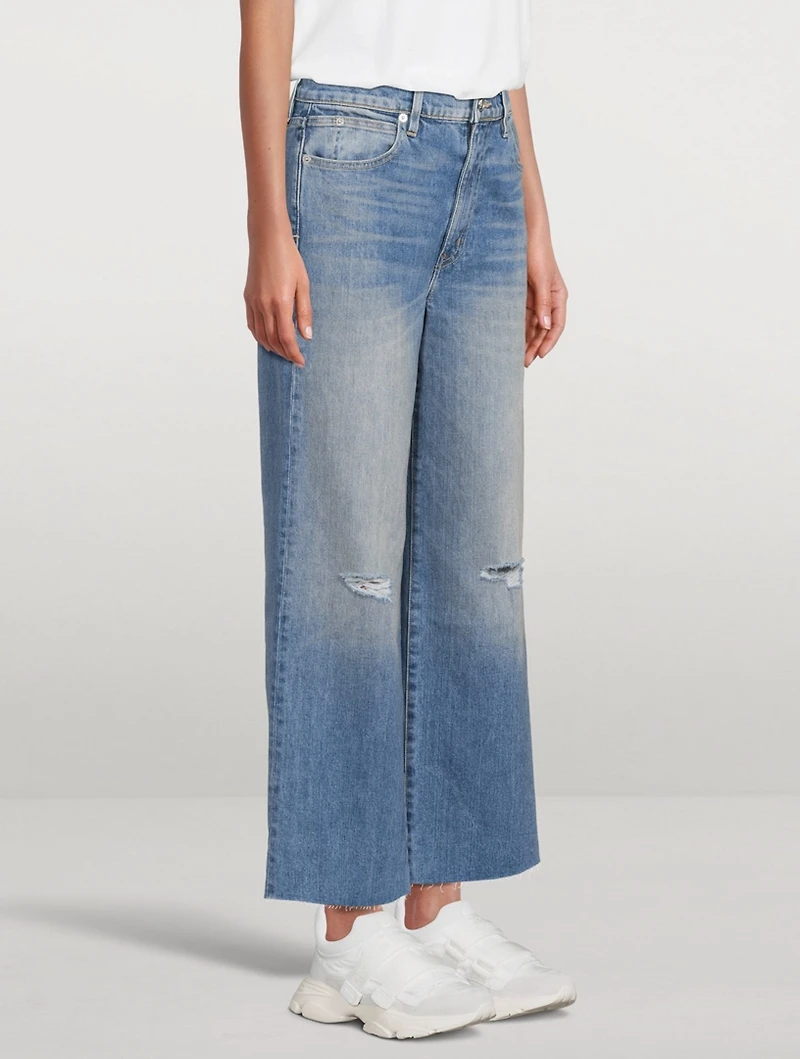 Grace High-Waisted Crop Jeans