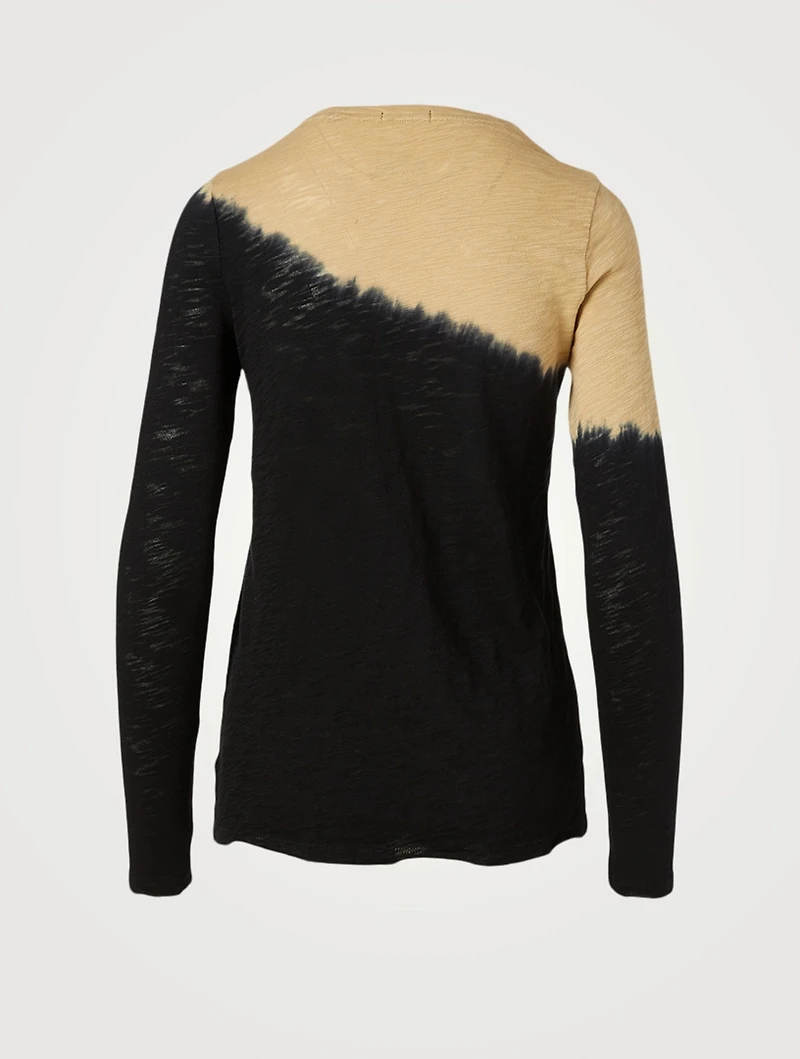 Slub Jersey Dip-Dyed Shirt