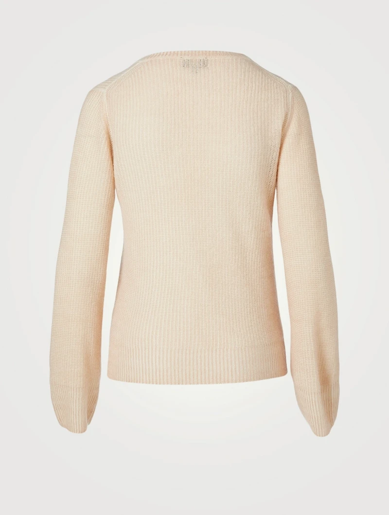 Nala Cashmere V-Neck Sweater