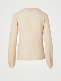 Nala Cashmere V-Neck Sweater