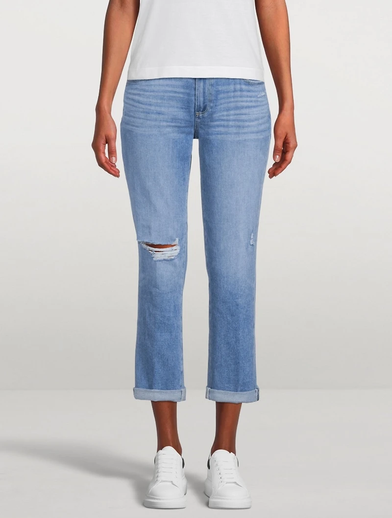 Brigitte Mid-Rise Boyfriend Jeans