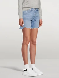 Sarah Longline Denim Shorts