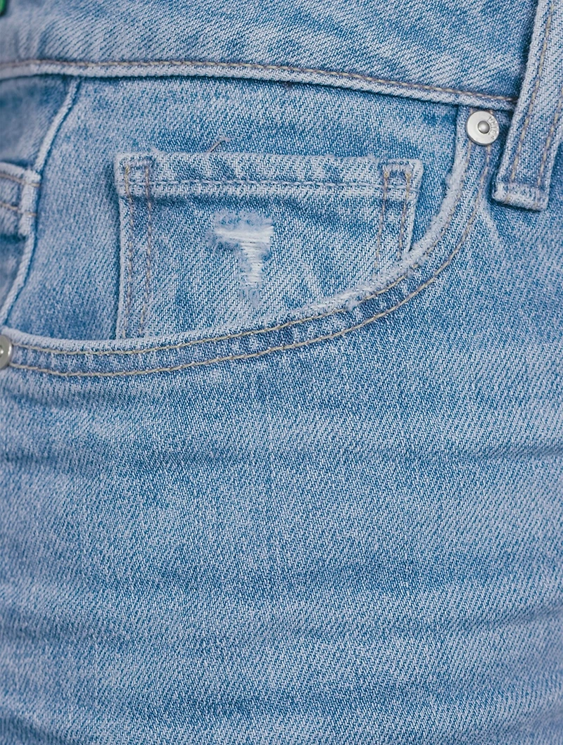 Sarah Longline Denim Shorts