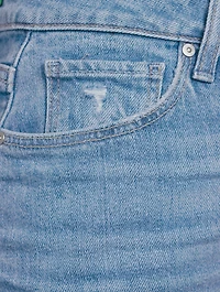 Sarah Longline Denim Shorts