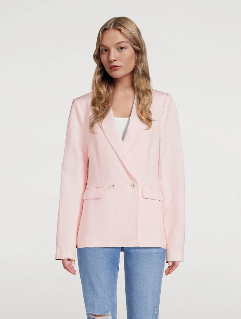 Dawson Linen-Blend Blazer