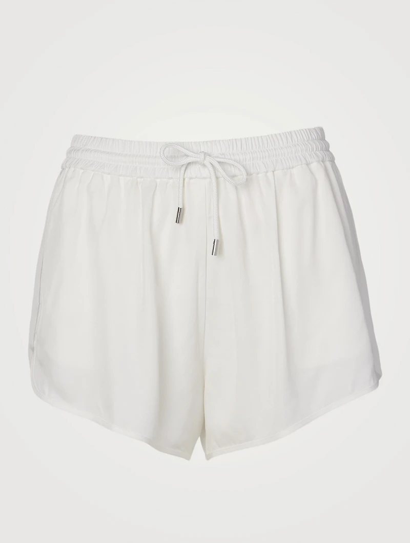 Viscose Twill Shorts
