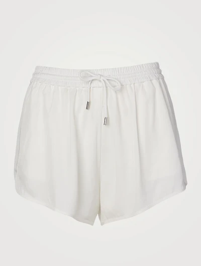 Viscose Twill Shorts