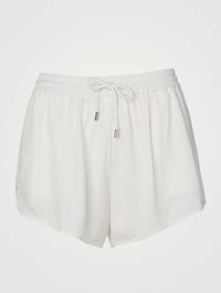 Viscose Twill Shorts