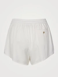 Viscose Twill Shorts