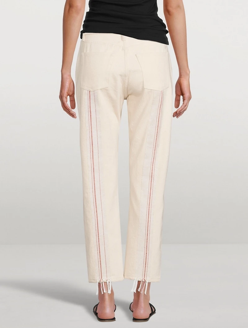Turkish Towel Tate High-Waisted Straight Jeans