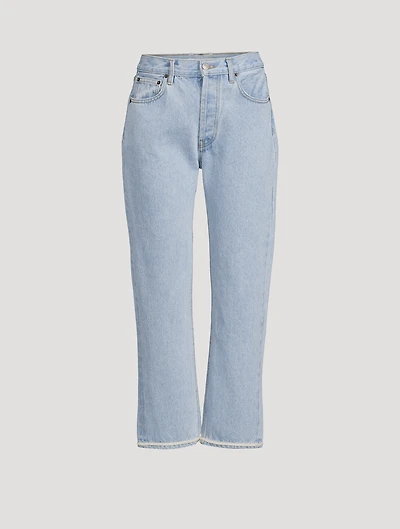 Beach Tate High-Waisted Straight Jeans