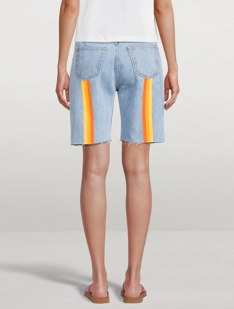 Sunset Cut-Off Denim Shorts